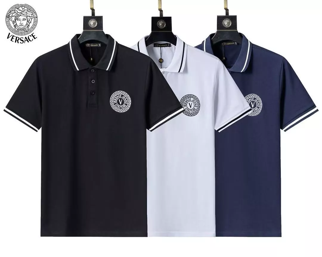 Versace T-Shirts Short Sleeved For Men Minimalist 7649