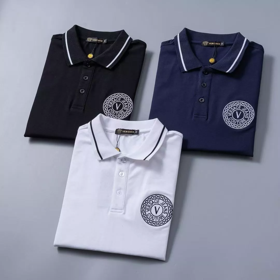 Versace T-Shirts Short Sleeved For Men Minimalist 7649