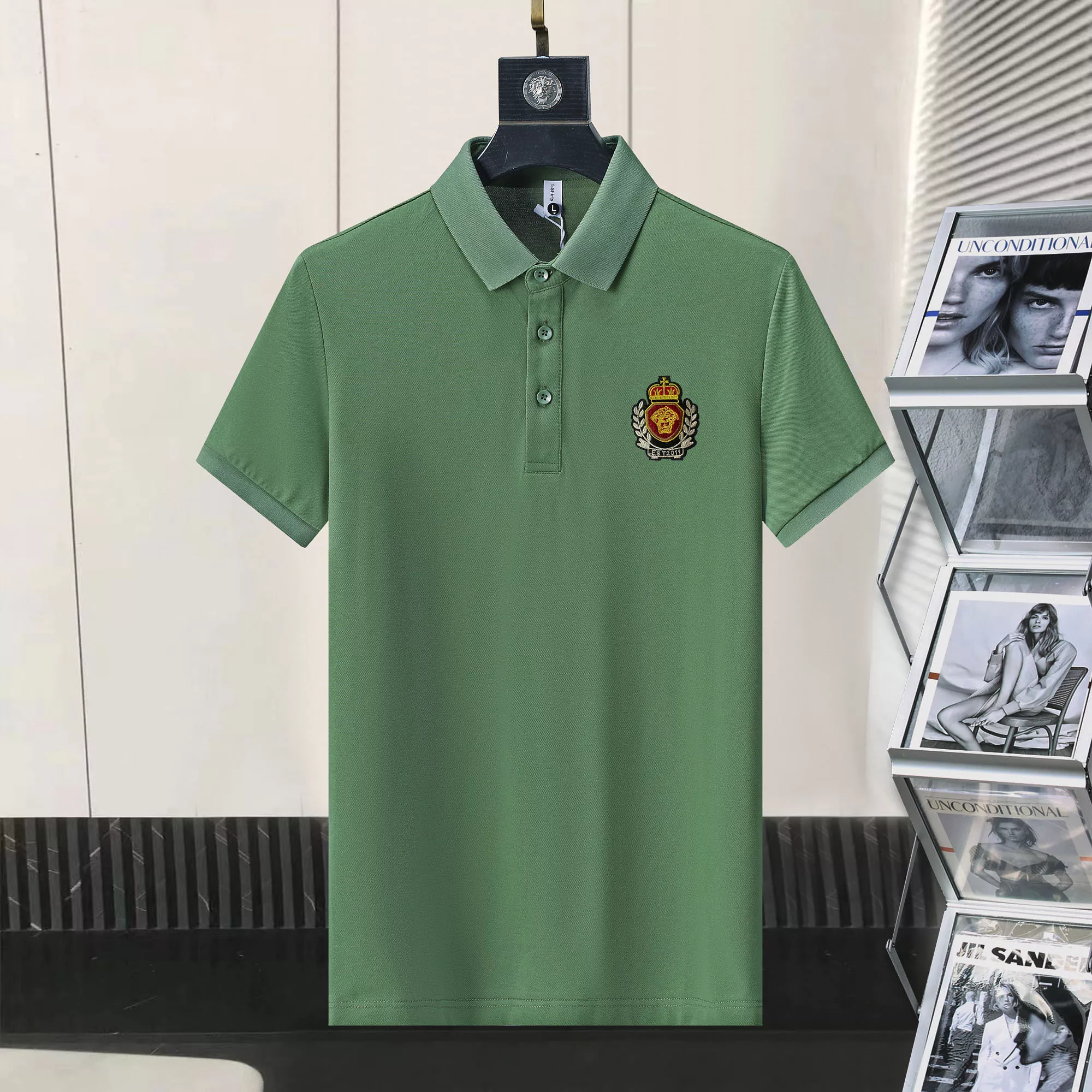 Versace T-Shirts Short Sleeved For Men Popular 1792