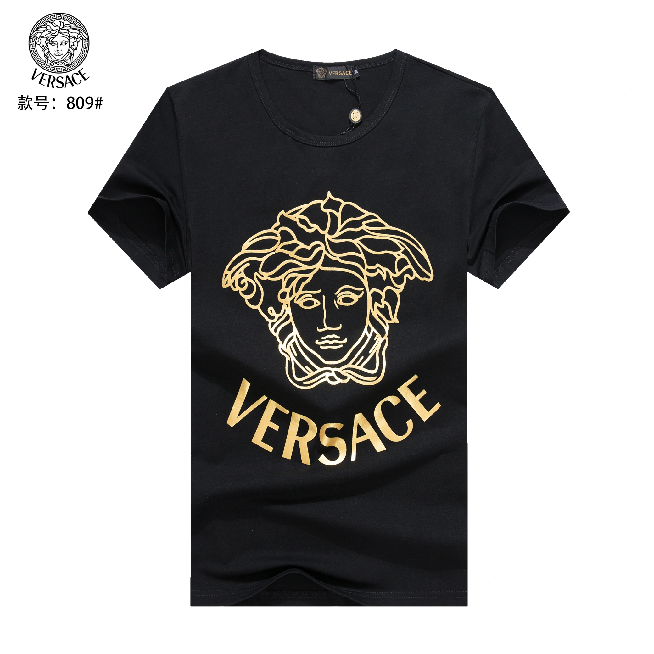 Versace T-Shirts Short Sleeved For Men Popular 421