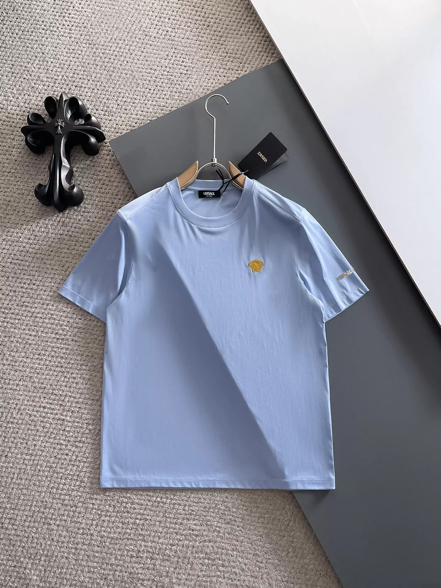 Versace T-Shirts Short Sleeved For Men Practical 401