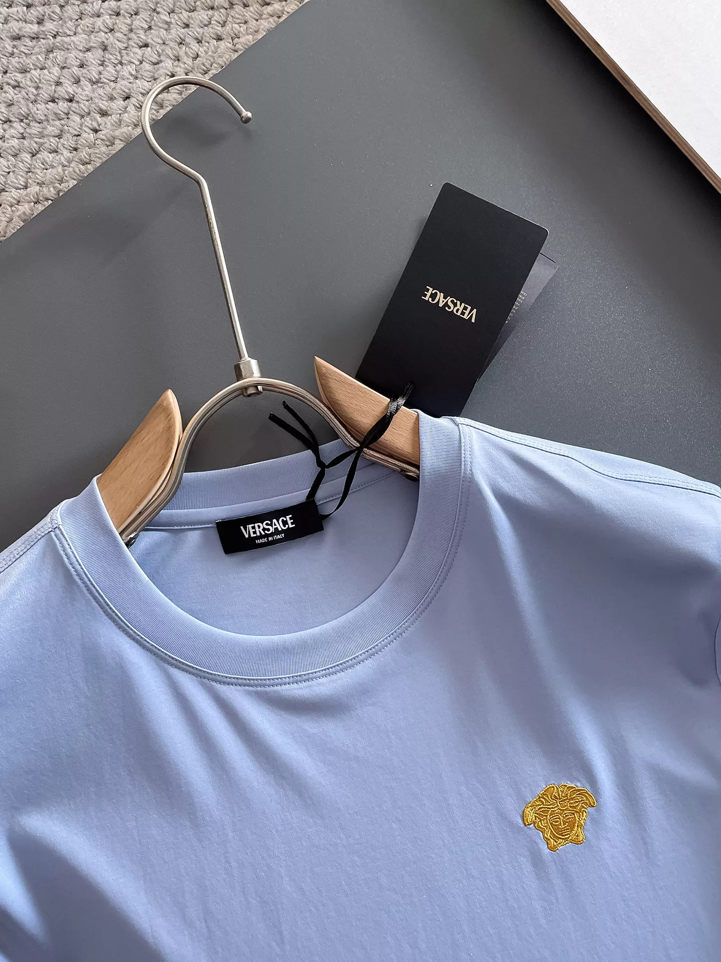 Versace T-Shirts Short Sleeved For Men Practical 401
