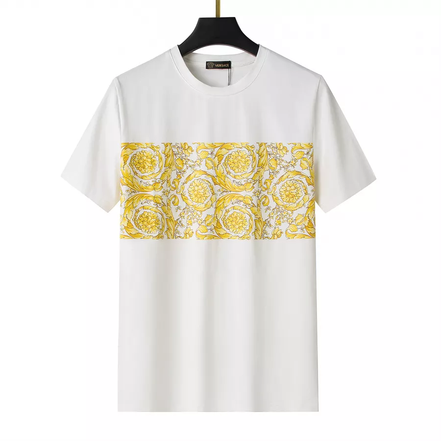 Versace T-Shirts Short Sleeved For Men Practical 5808