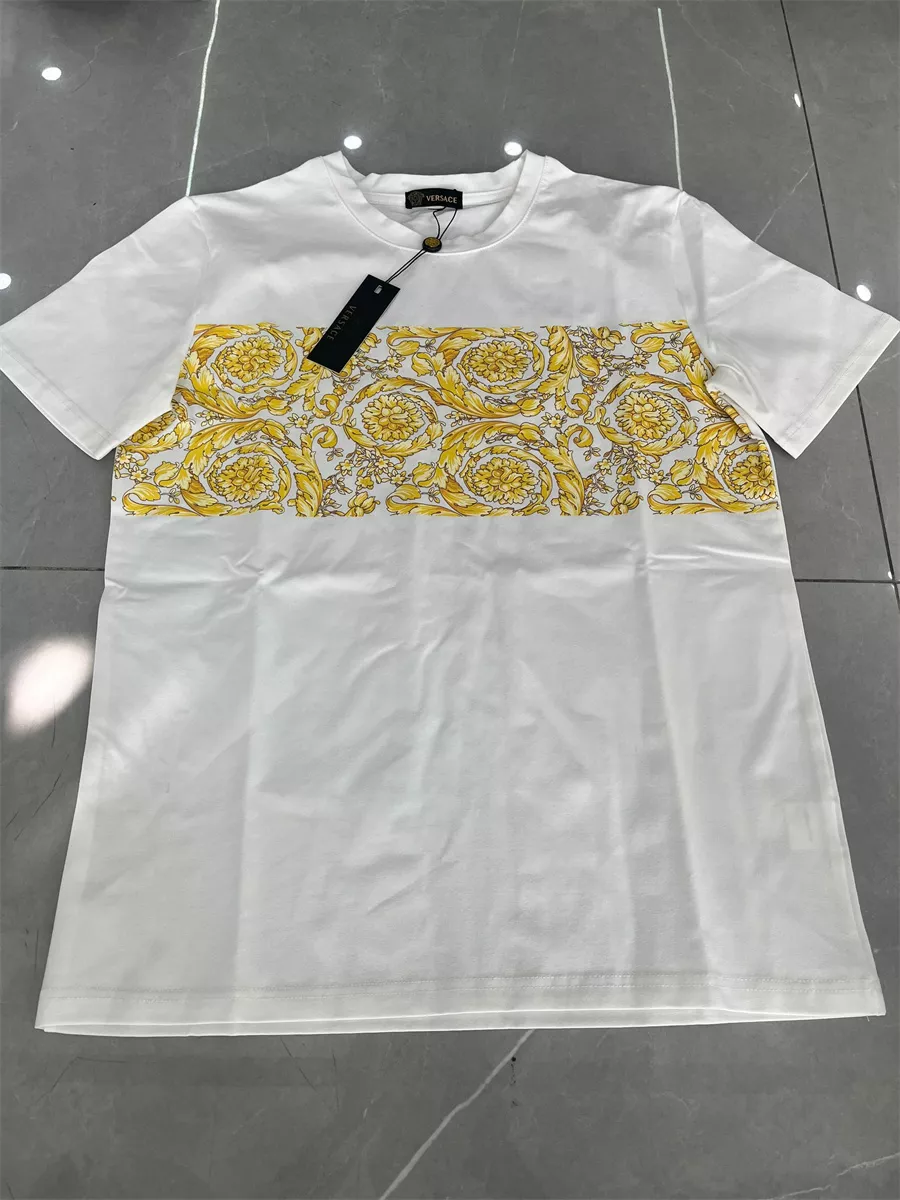 Versace T-Shirts Short Sleeved For Men Practical 5808