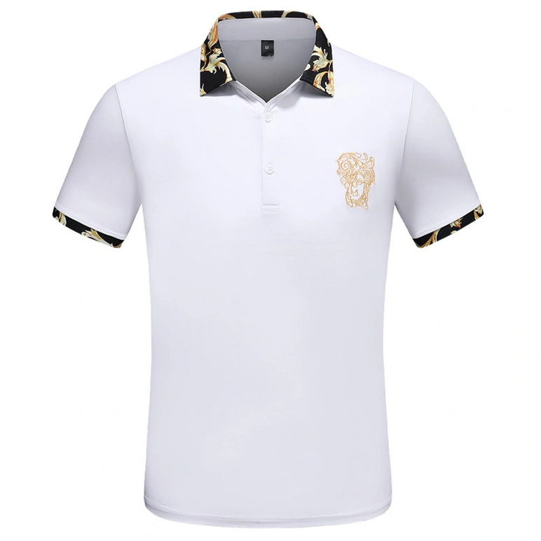Versace T-Shirts Short Sleeved For Men Refined 1276
