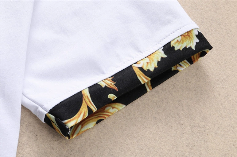 Versace T-Shirts Short Sleeved For Men Refined 1276