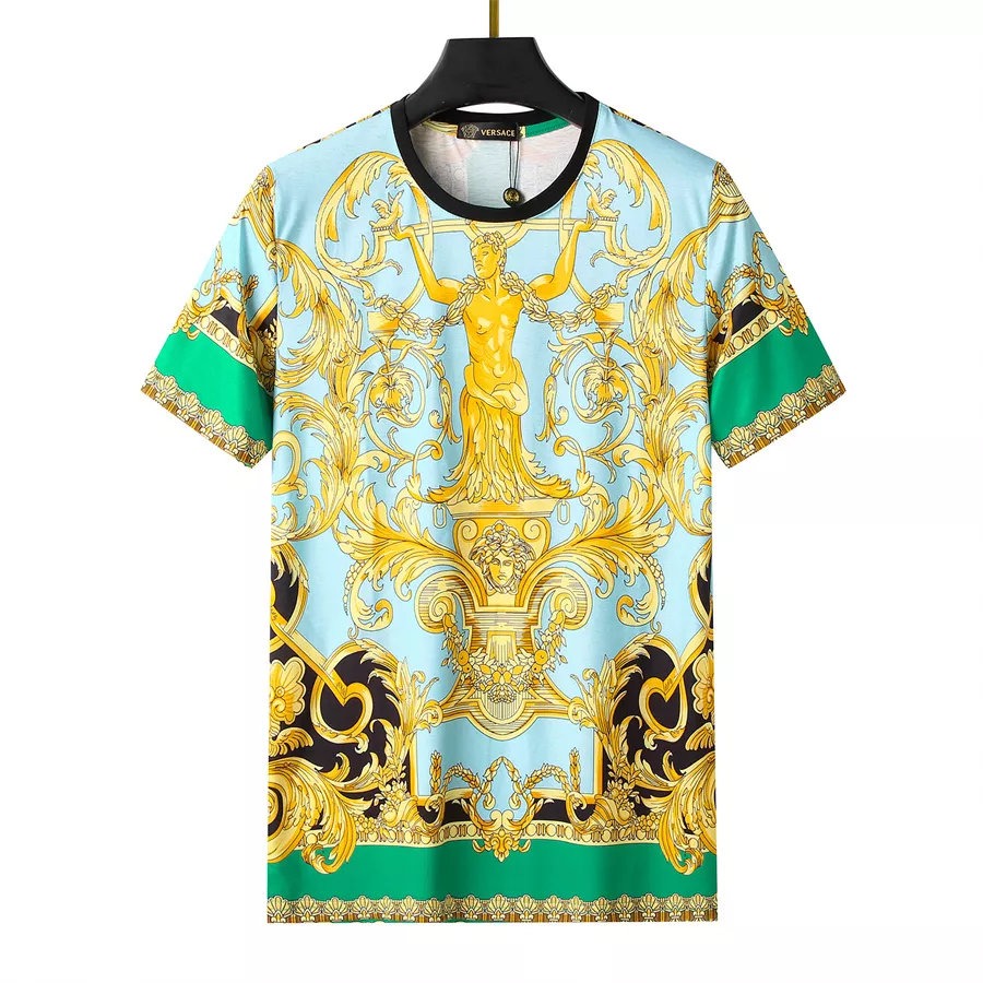 Versace T-Shirts Short Sleeved For Men Sophisticated 7633