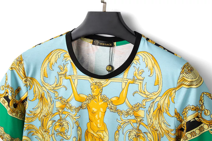 Versace T-Shirts Short Sleeved For Men Sophisticated 7633