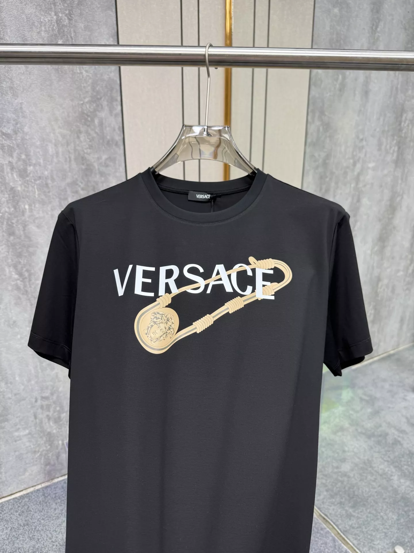 Versace T-Shirts Short Sleeved For Unisex BestValue 5531