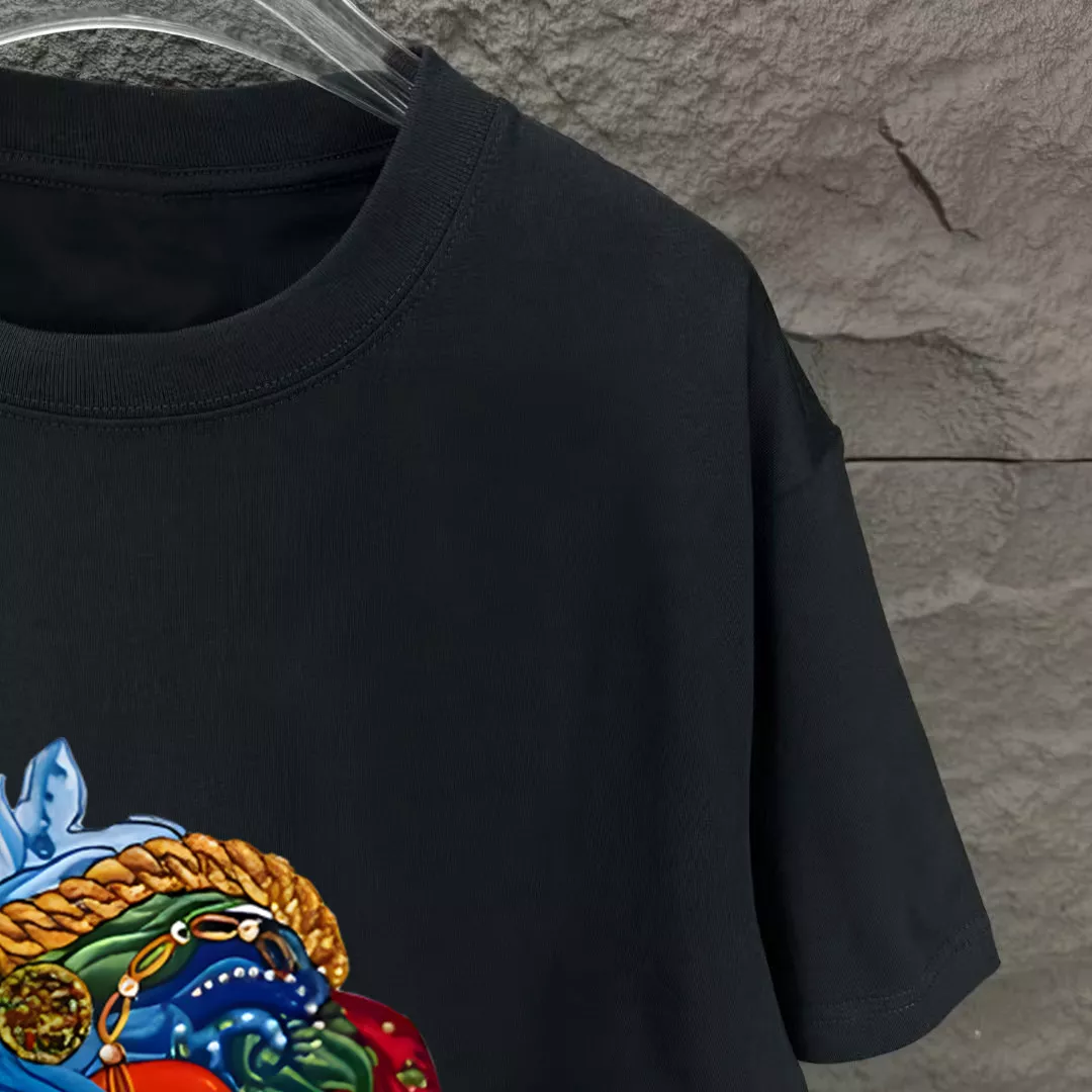 Versace T-Shirts Short Sleeved For Unisex Classic 7140