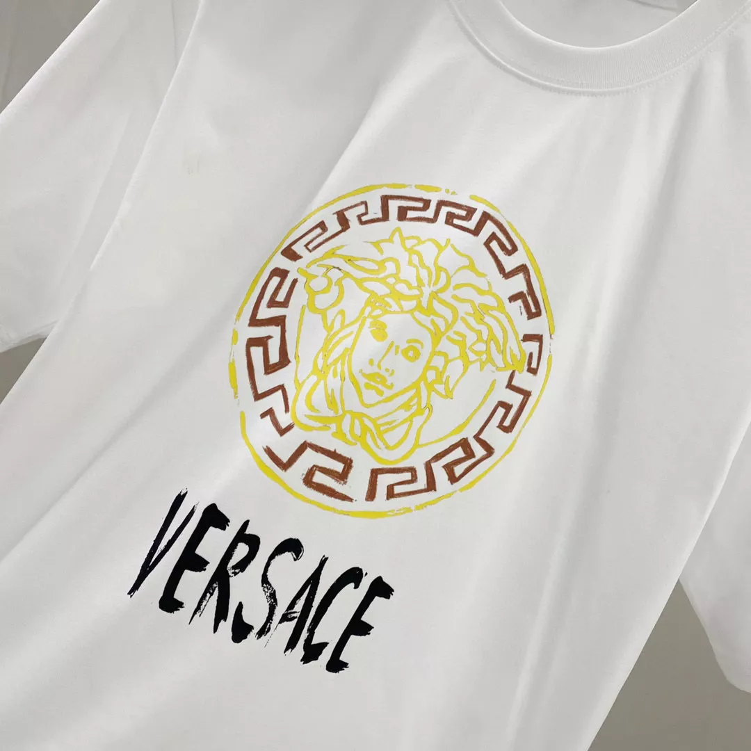 Versace T-Shirts Short Sleeved For Unisex Efficient 1794