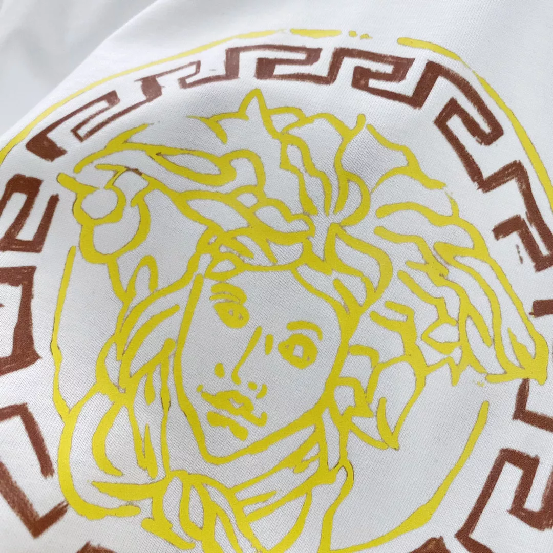 Versace T-Shirts Short Sleeved For Unisex Efficient 1794