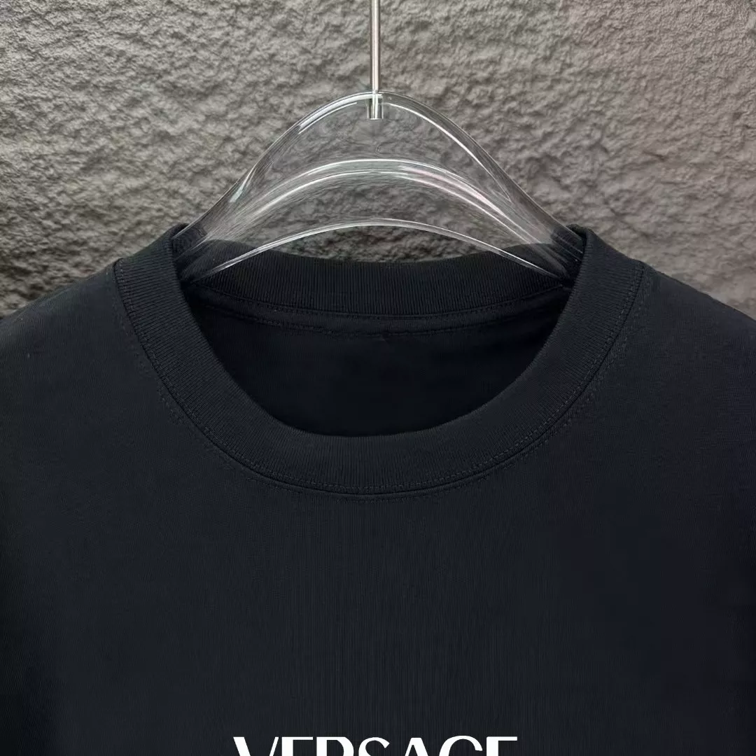 Versace T-Shirts Short Sleeved For Unisex Functional 8317
