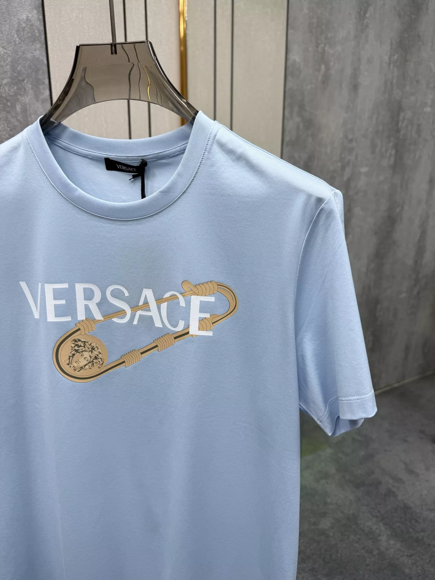 Versace T-Shirts Short Sleeved For Unisex HighQuality 4800