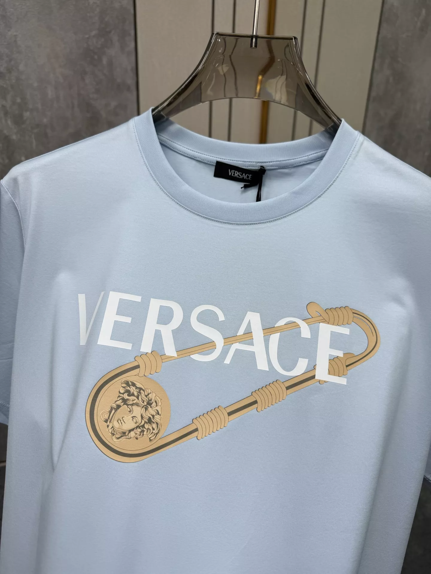 Versace T-Shirts Short Sleeved For Unisex HighQuality 4800
