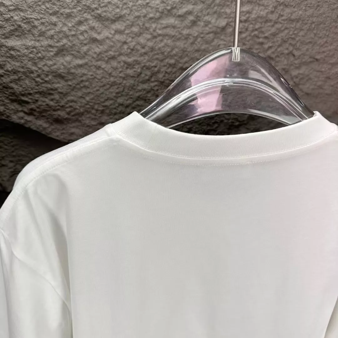 Versace T-Shirts Short Sleeved For Unisex Soft 4697
