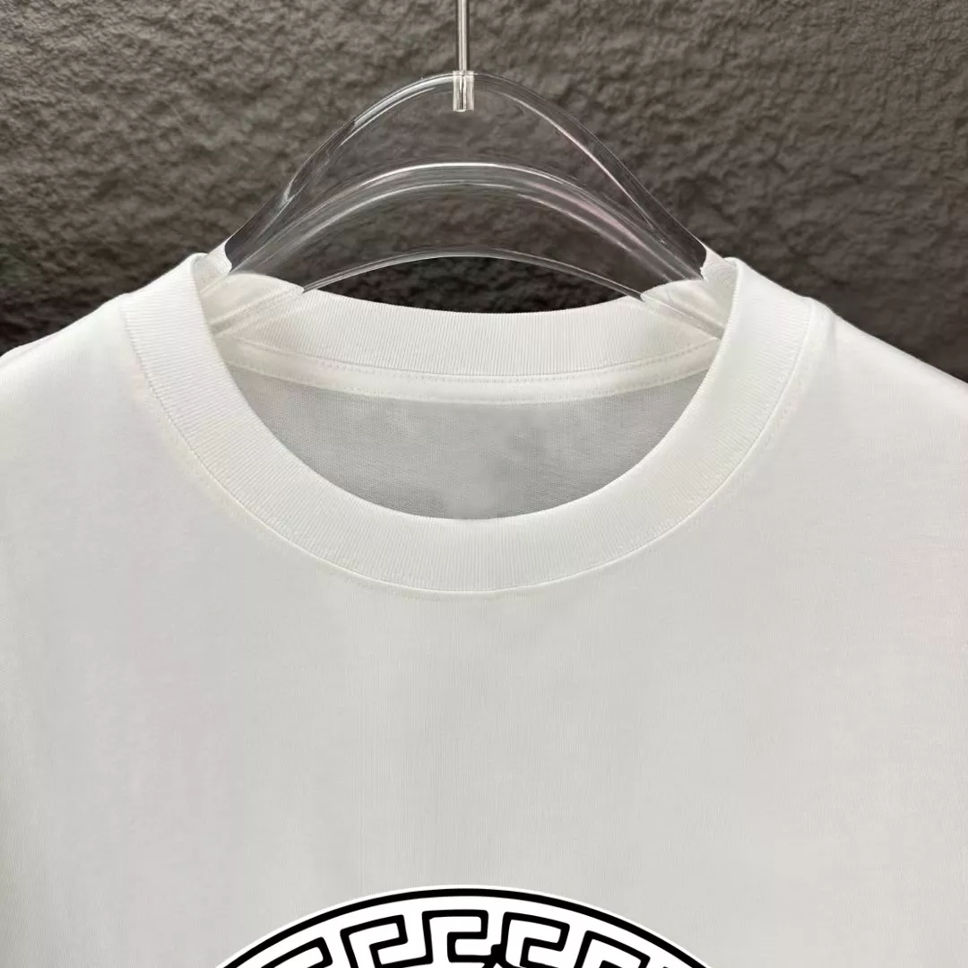 Versace T-Shirts Short Sleeved For Unisex Soft 713
