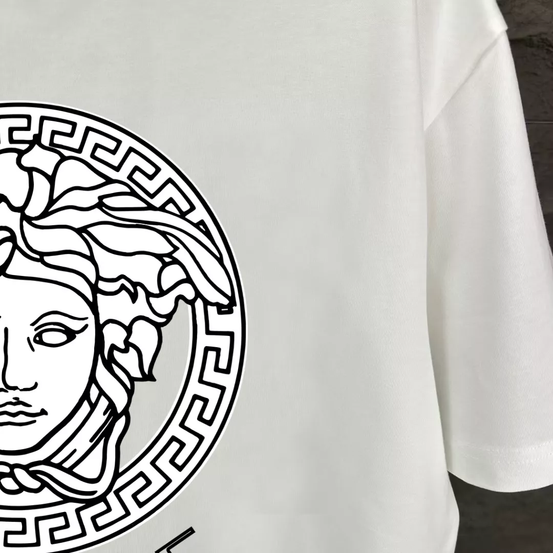 Versace T-Shirts Short Sleeved For Unisex Soft 713