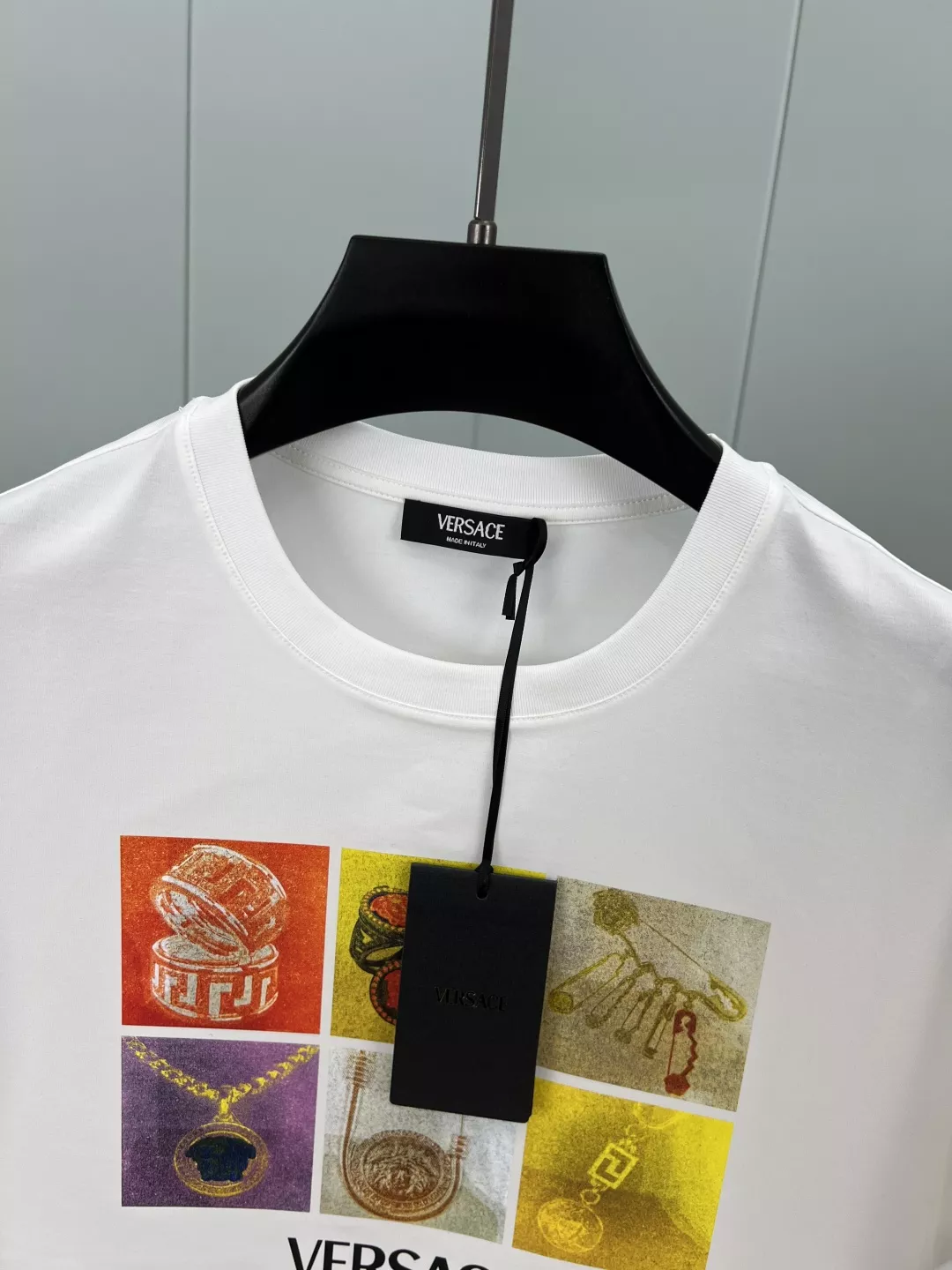 Versace T-Shirts Short Sleeved For Unisex StreetReady 7475
