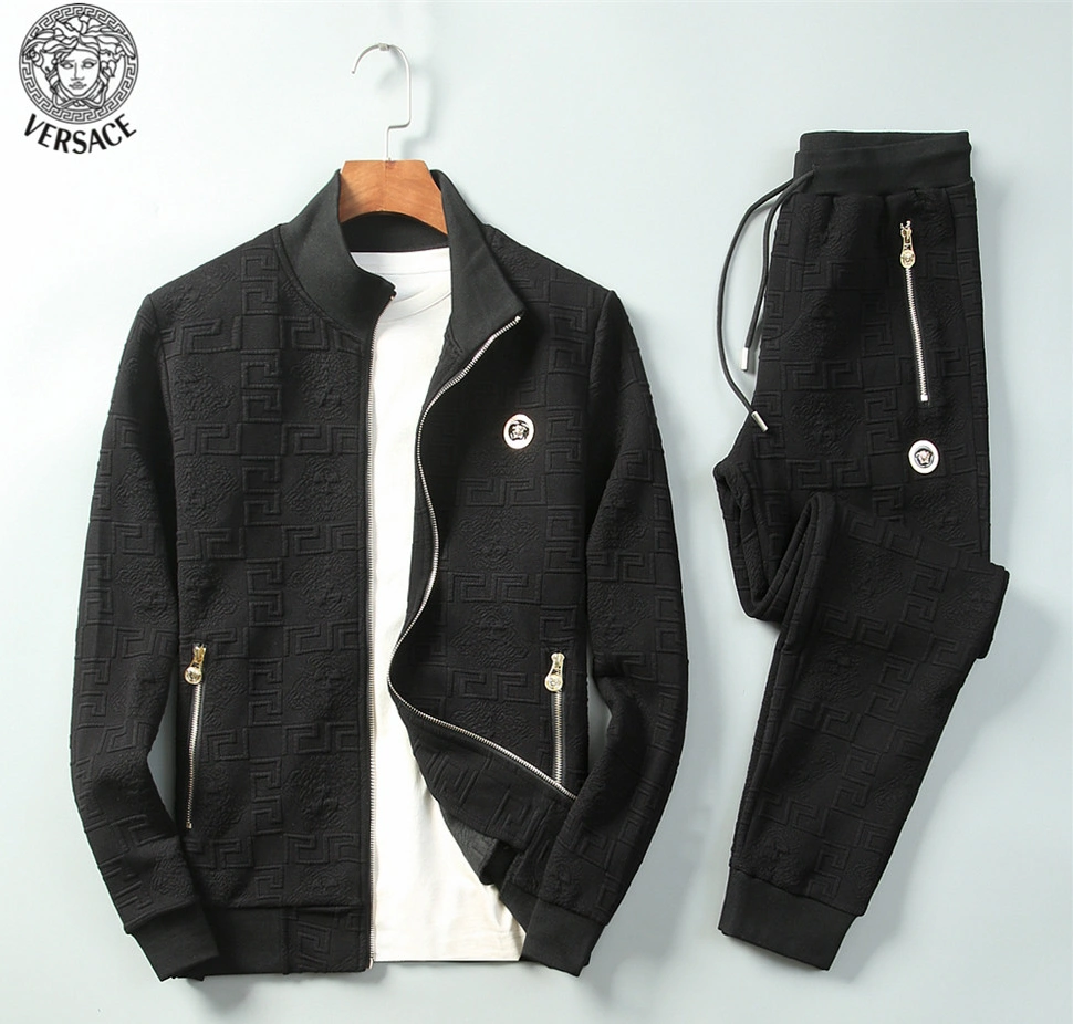 Versace Tracksuits Long Sleeved For Men Classic 7081