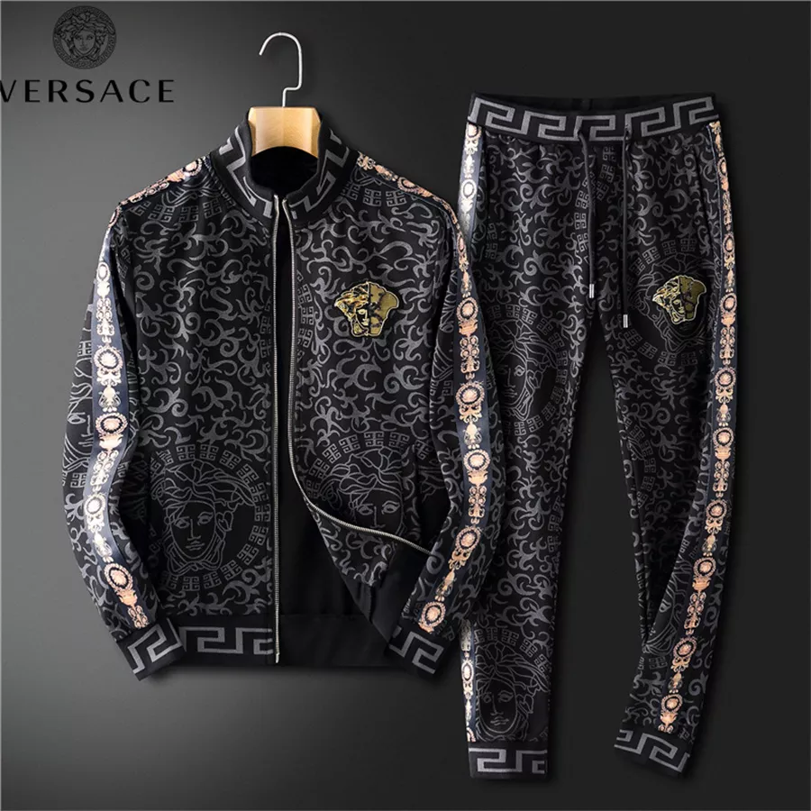 Versace Tracksuits Long Sleeved For Men Classic 7715