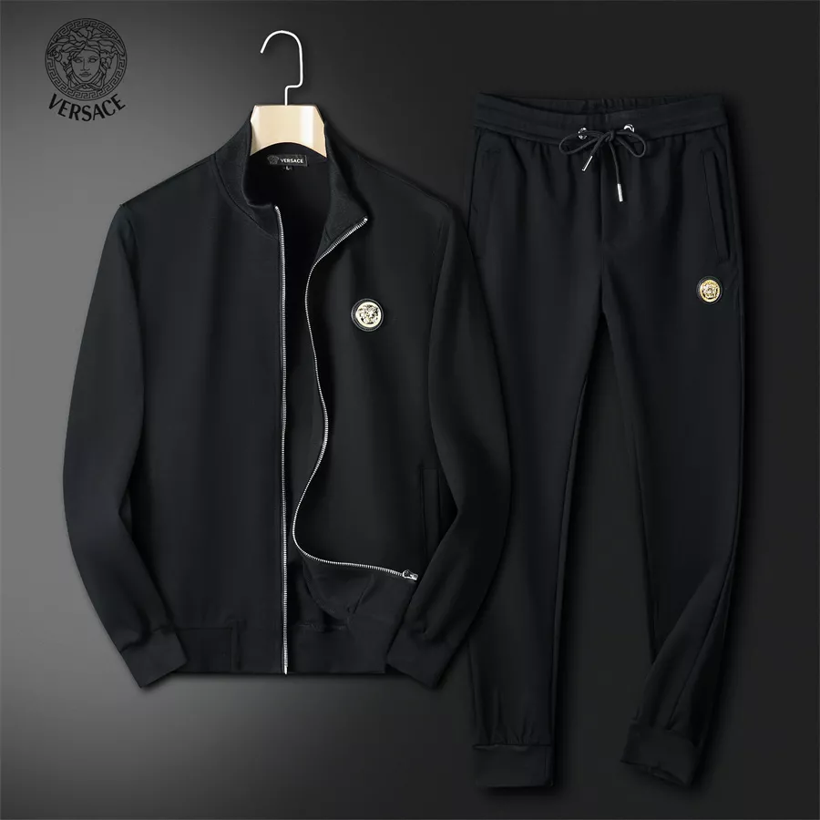 Versace Tracksuits Long Sleeved For Men Comfortable 2166