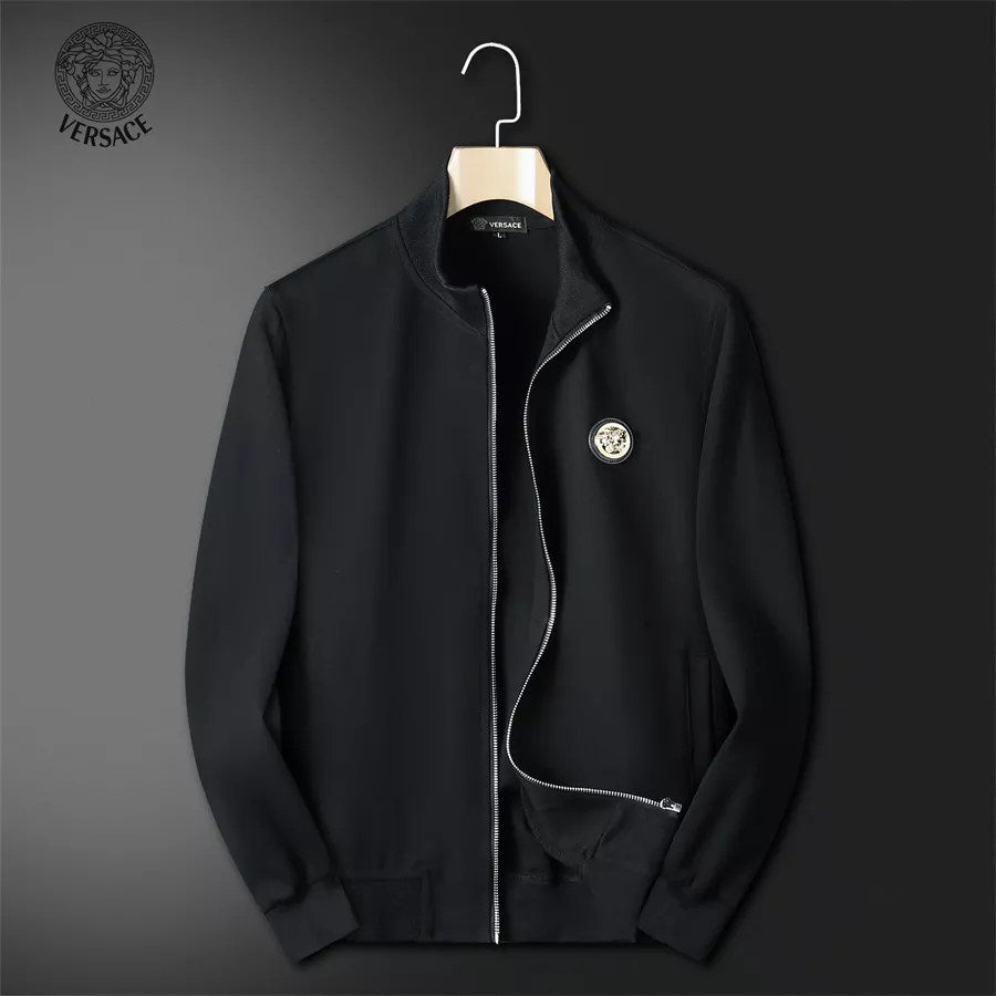 Versace Tracksuits Long Sleeved For Men Comfortable 2166