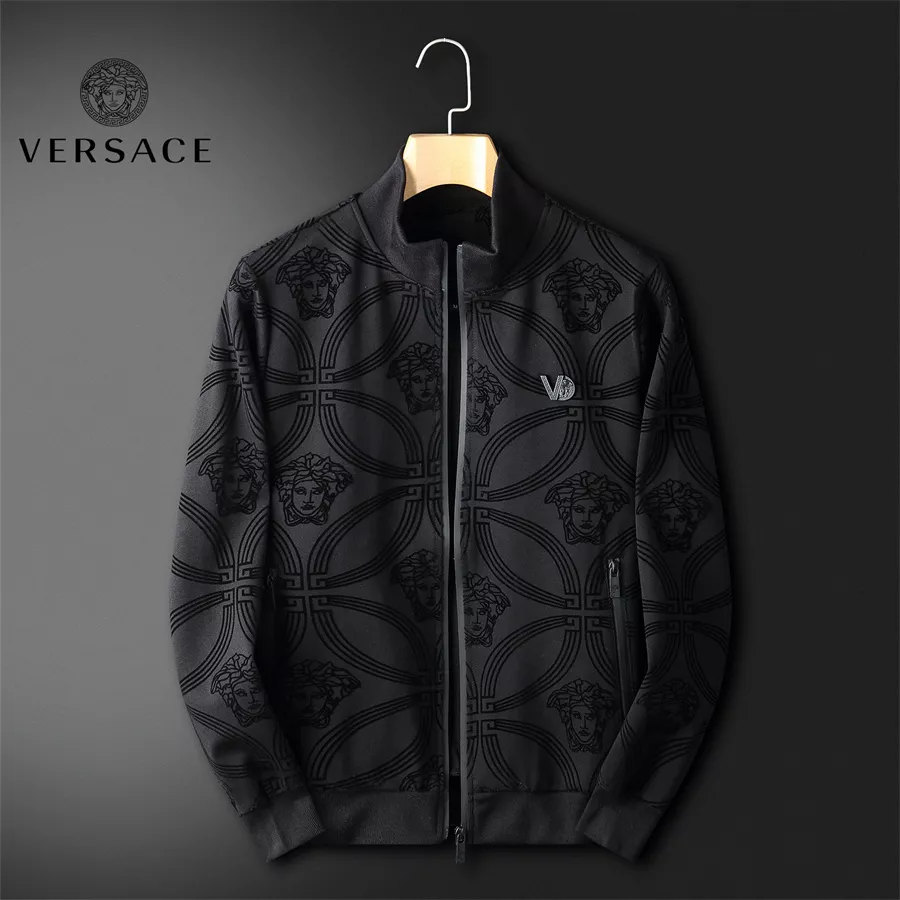 Versace Tracksuits Long Sleeved For Men DailyWear 2997