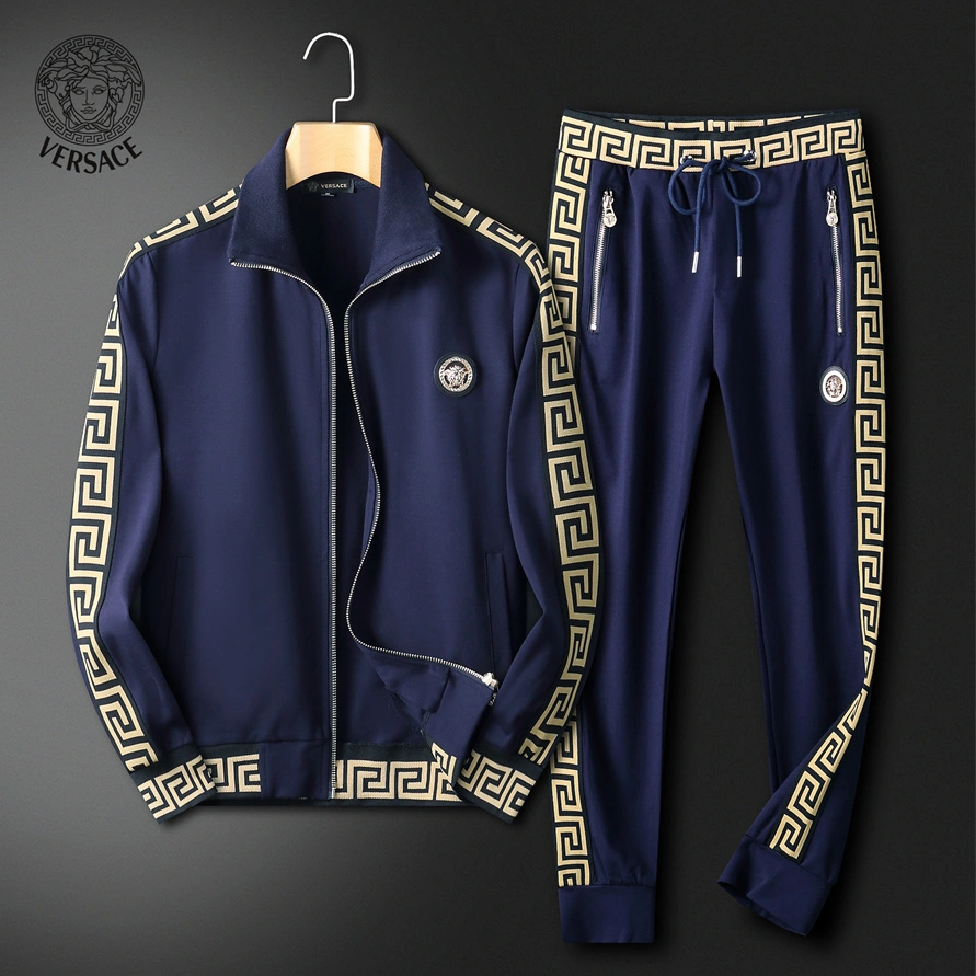 Versace Tracksuits Long Sleeved For Men HighQuality 7722