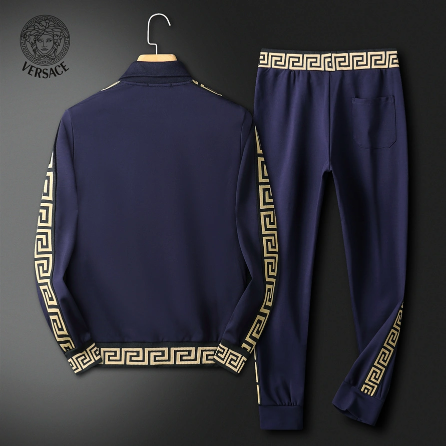 Versace Tracksuits Long Sleeved For Men HighQuality 7722