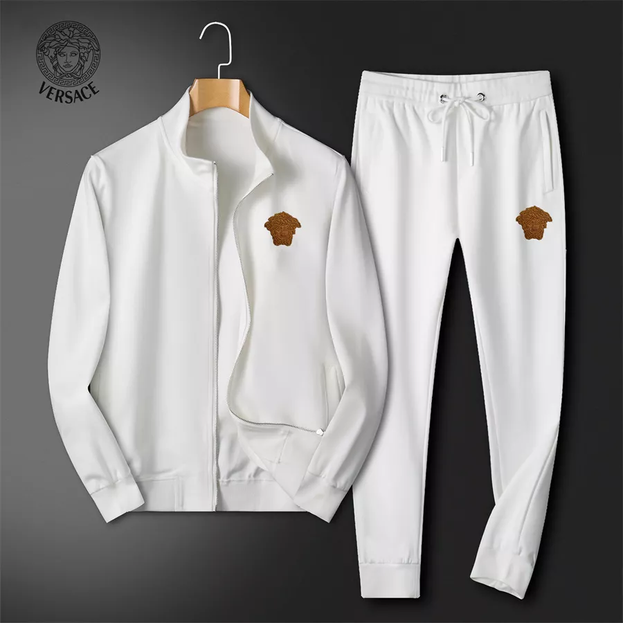 Versace Tracksuits Long Sleeved For Men Refined 8372