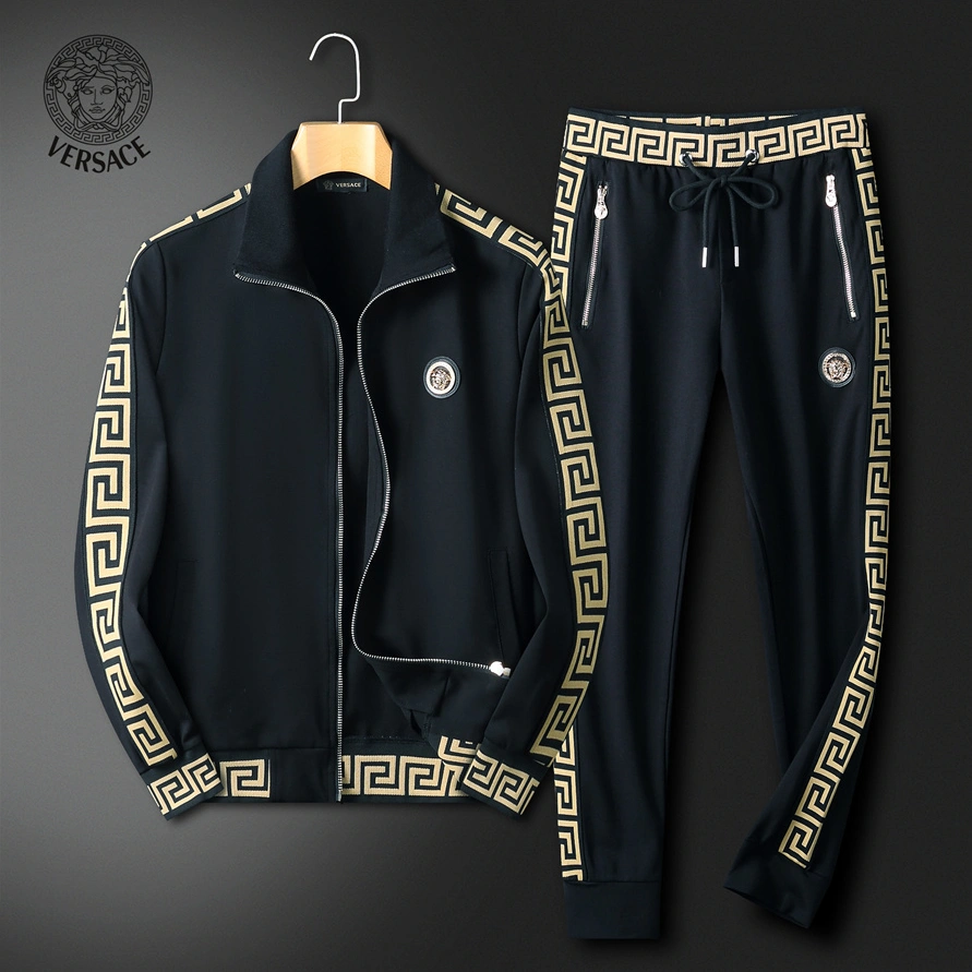 Versace Tracksuits Long Sleeved For Men Sophisticated 3936