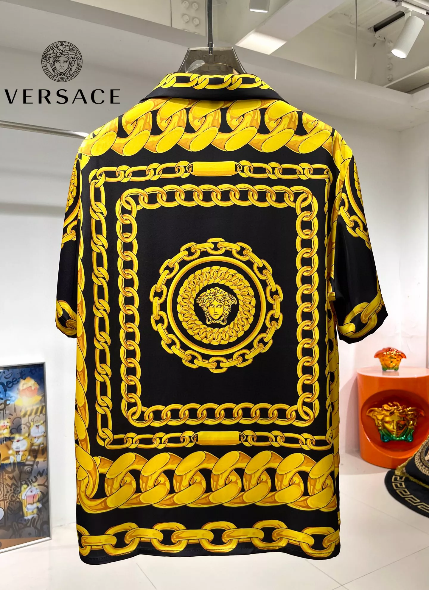 Versace Tracksuits Short Sleeved For Men Durable 9927