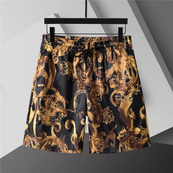 Versace Tracksuits Short Sleeved For Men Lightweight 3528