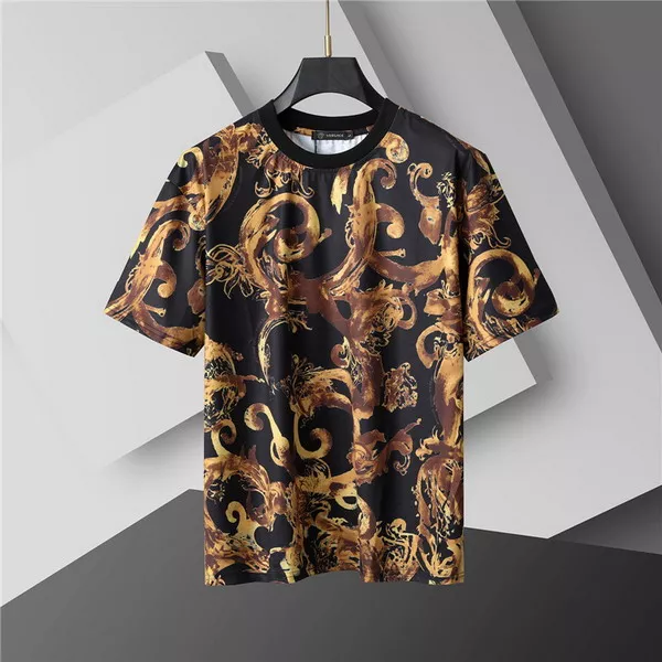 Versace Tracksuits Short Sleeved For Men Lightweight 3528