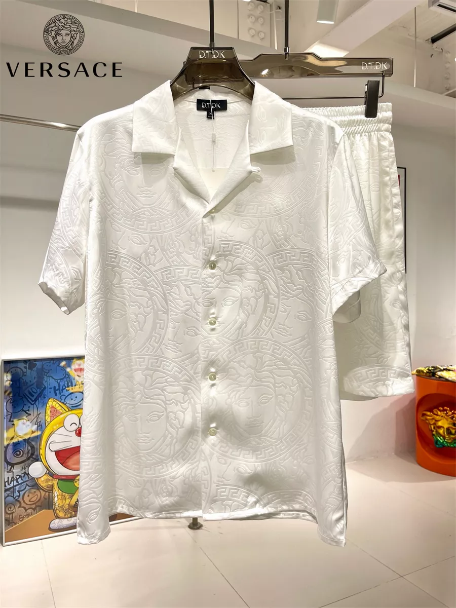 Versace Tracksuits Short Sleeved For Men SmartChoice 7420
