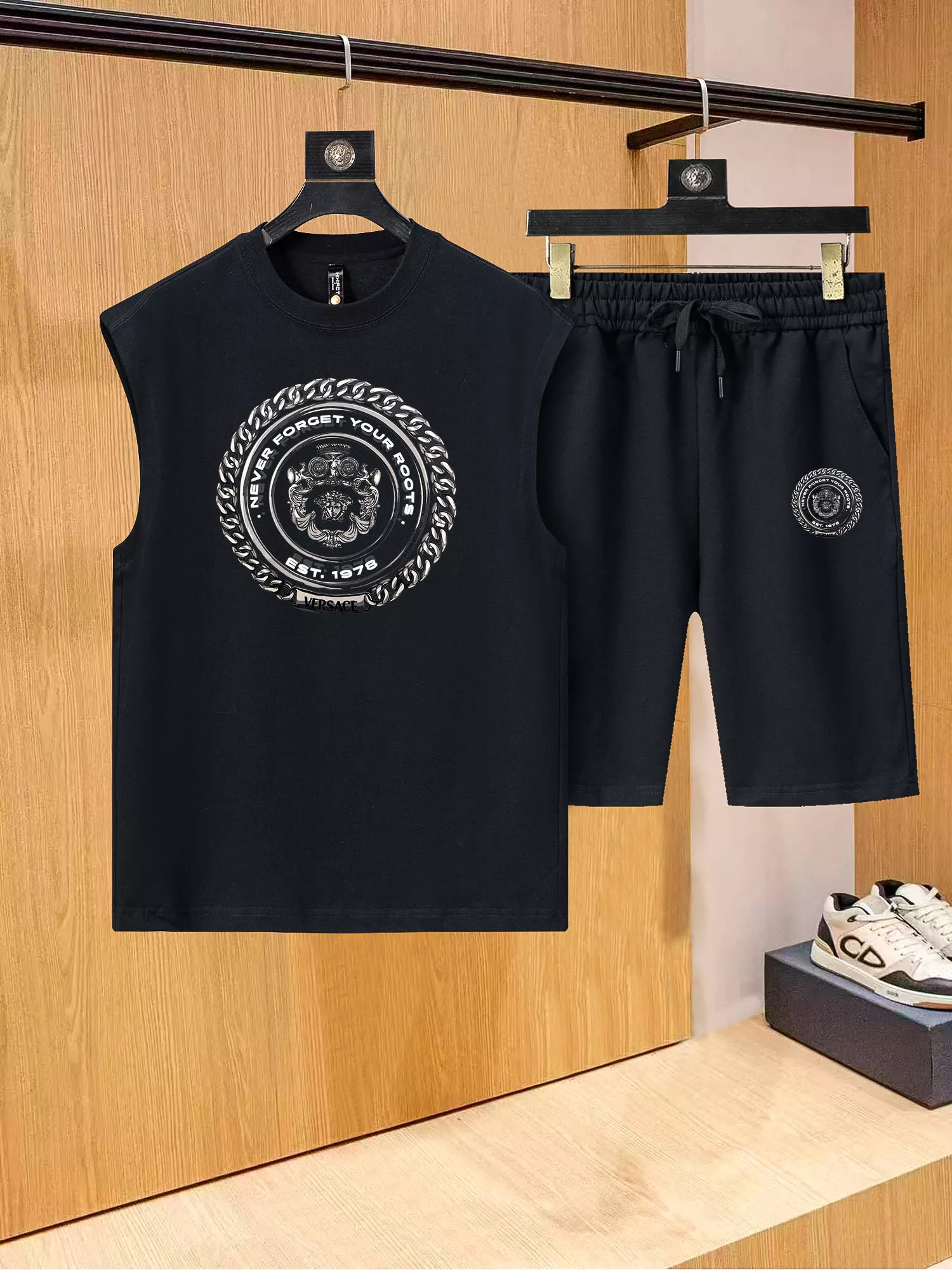 Versace Tracksuits Sleeveless For Men Bold 6146