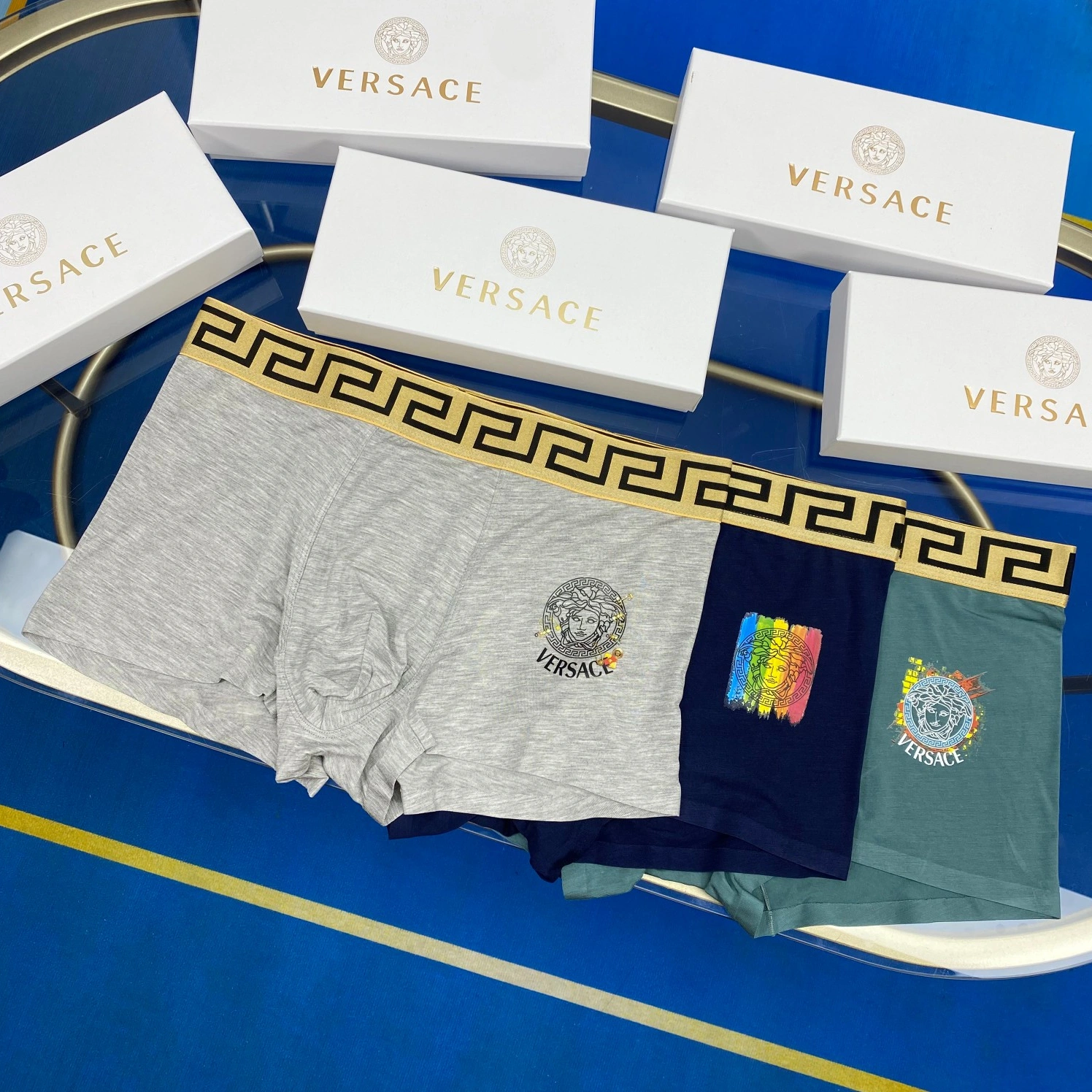Versace Underwears For Men Durable 8530