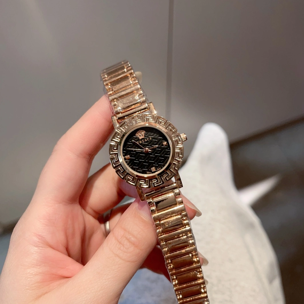 Versace Watches In Rose Gold Flexible 9909