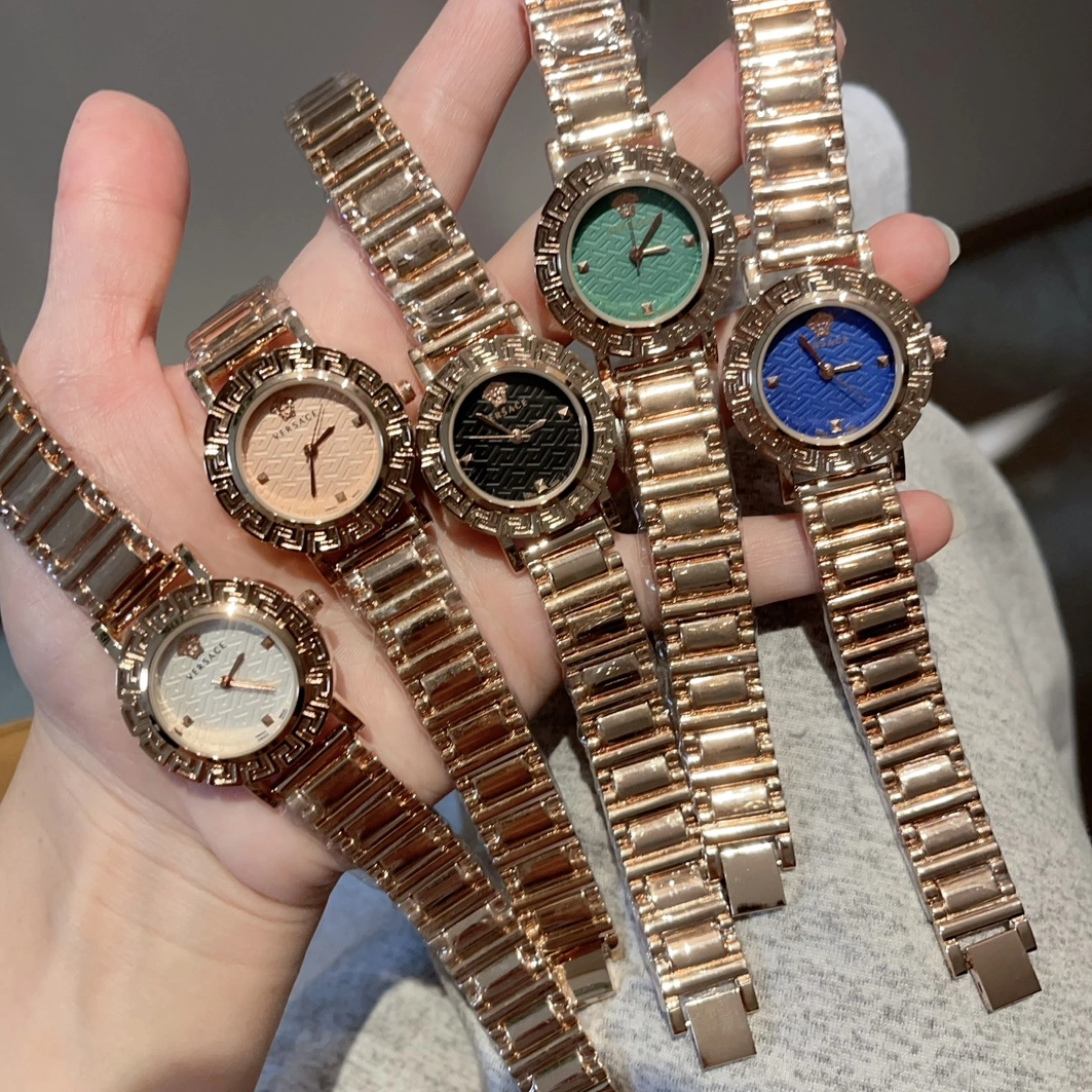 Versace Watches In Rose Gold Flexible 9909