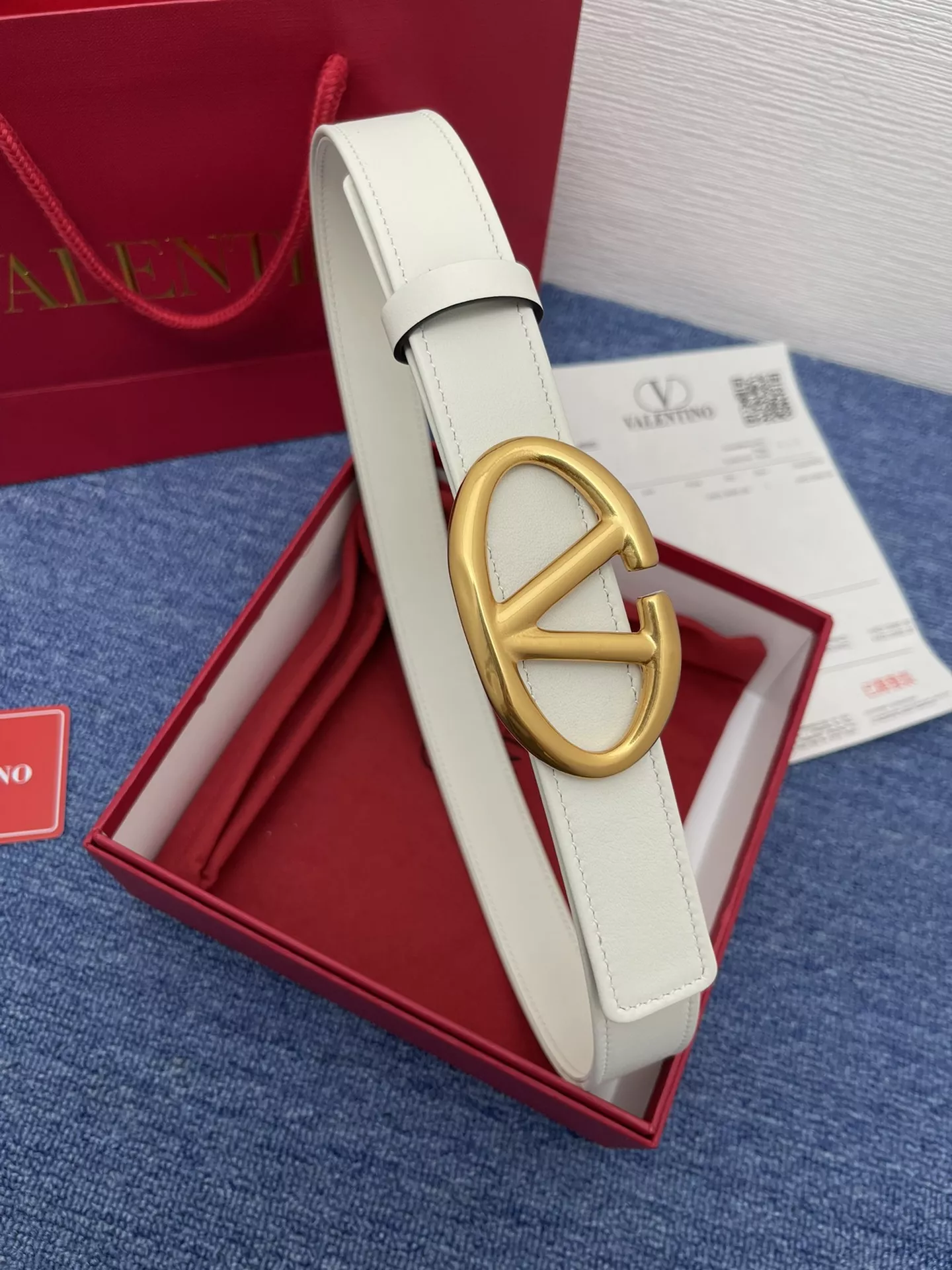 Versatile 1051 Valentino AAA Quality Belts In 3.0cm For Women