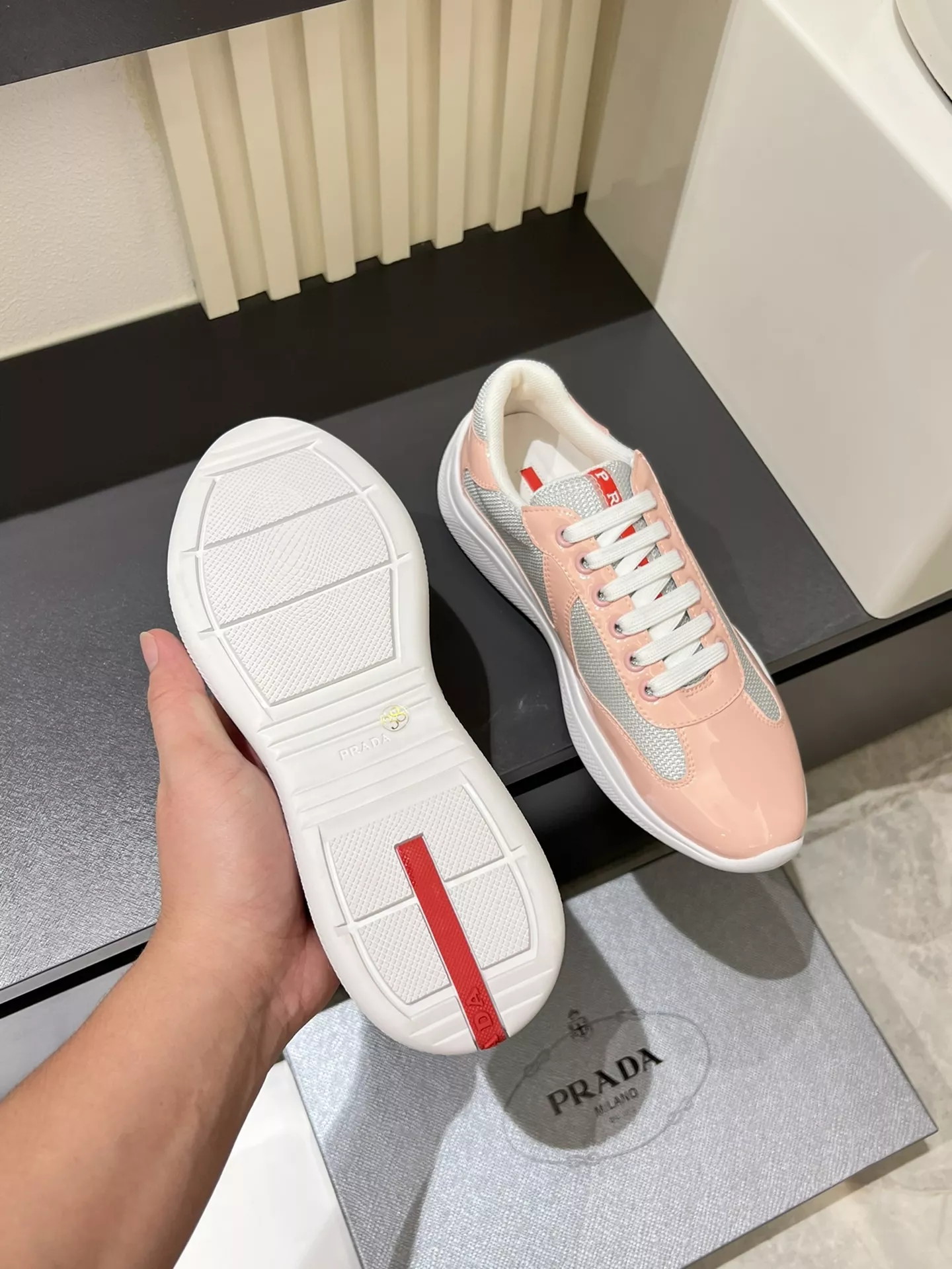 Versatile 1063 Prada Casual Shoes For Women