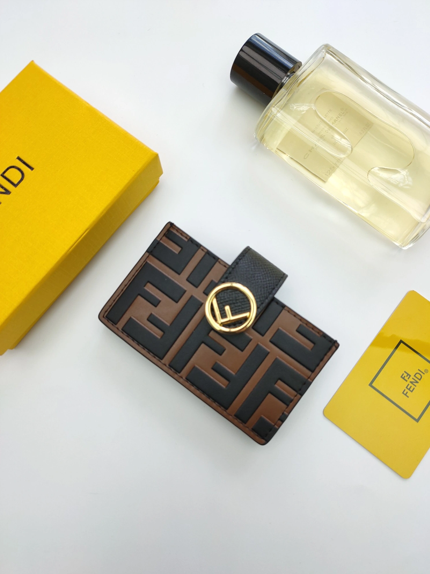 Versatile 1110 Fendi AAA Quality Card Case For Women
