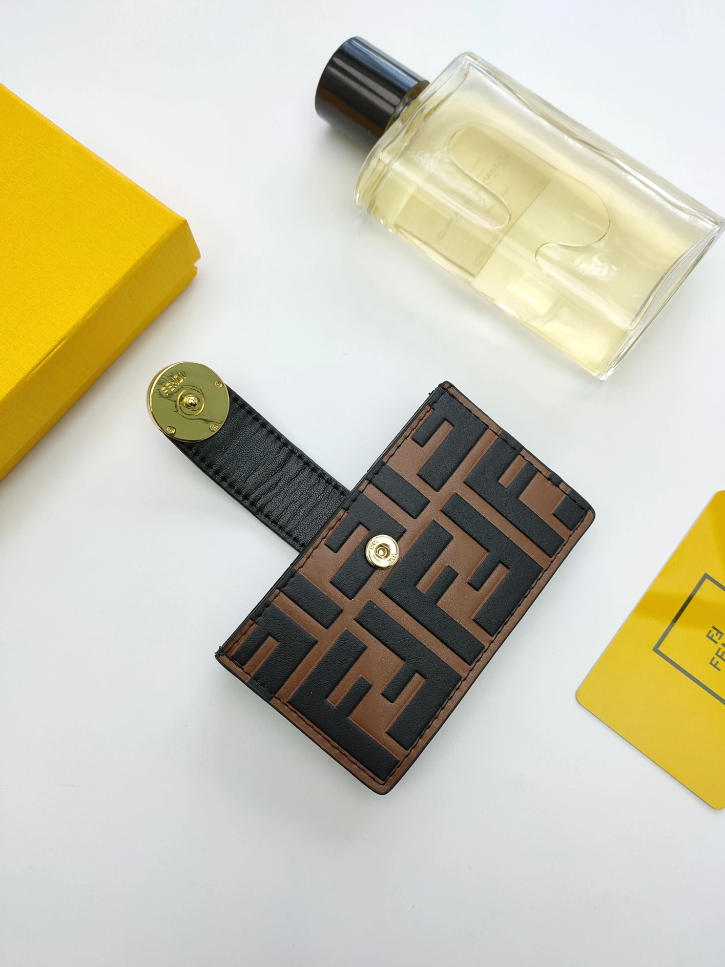 Versatile 1110 Fendi AAA Quality Card Case For Women