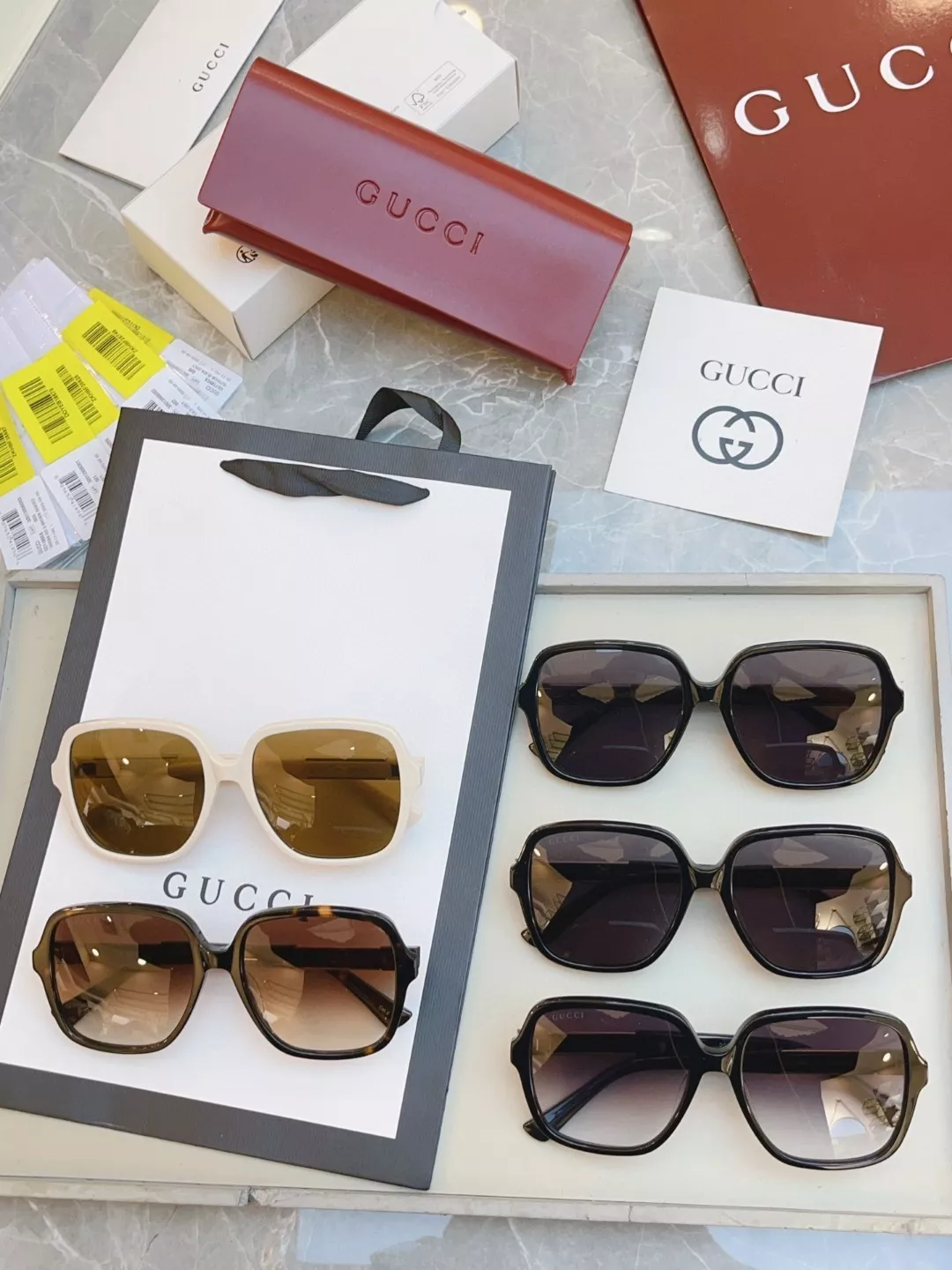 Versatile 1221 Gucci AAA Quality Sunglasses