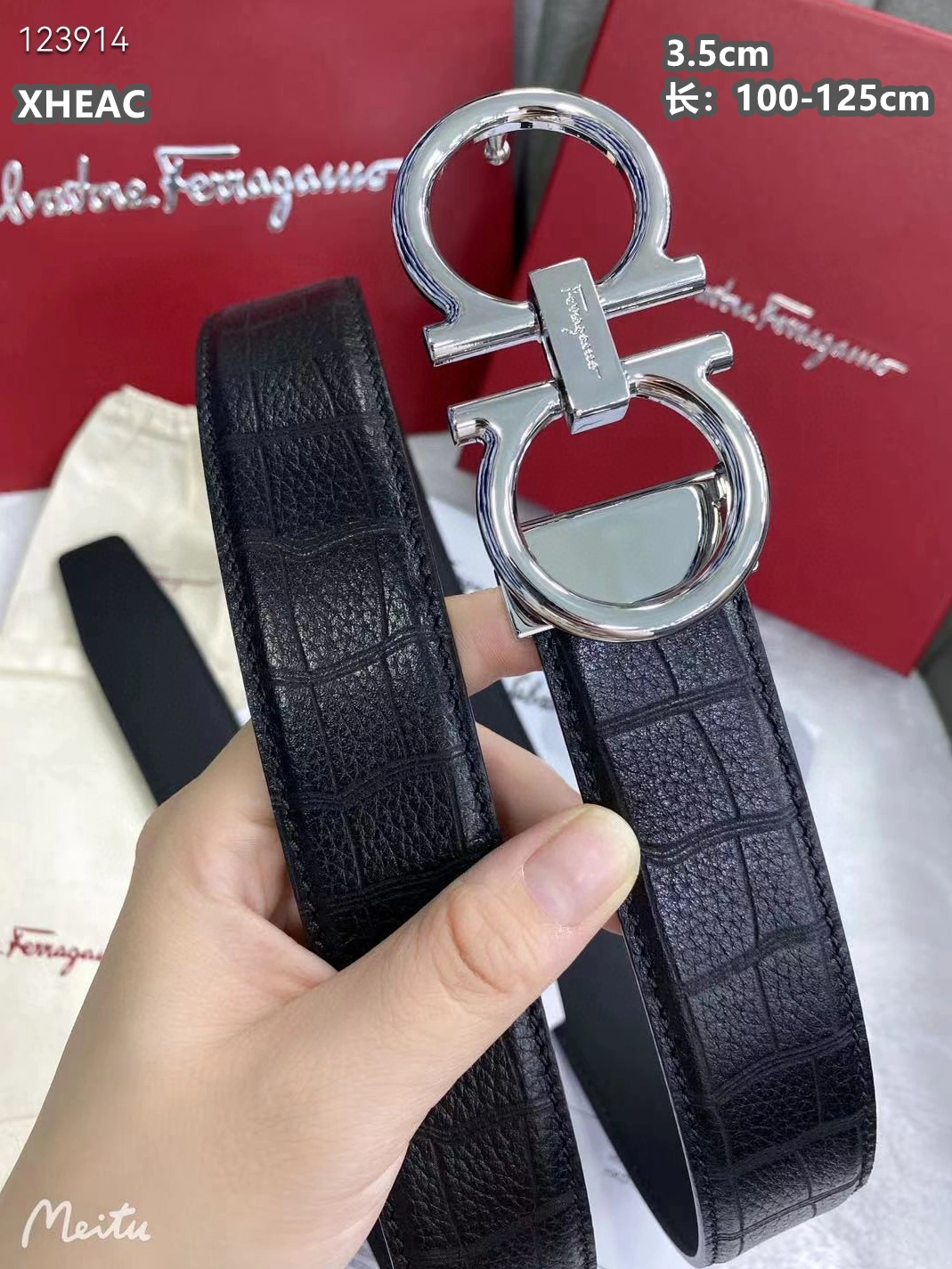 Versatile 1278 Salvatore Ferragamo AAA Quality Belts For Men