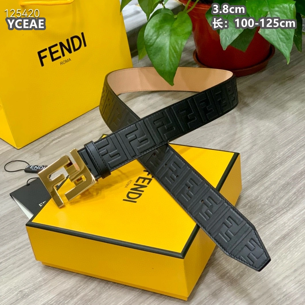 Versatile 1303 Fendi AAA Quality Belts For Men