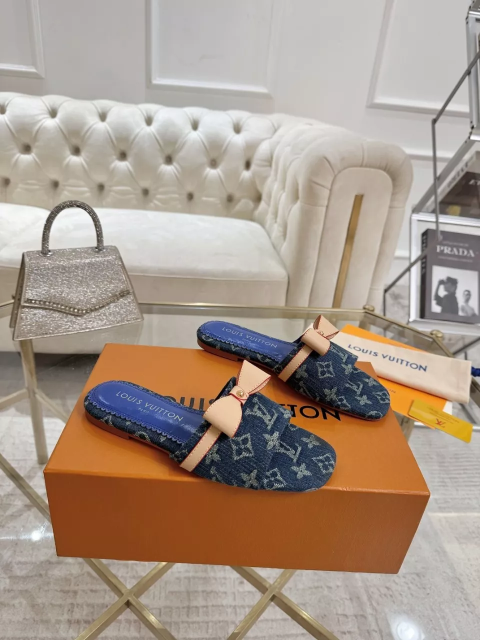 Versatile 1689 Louis Vuitton Slippers For Women