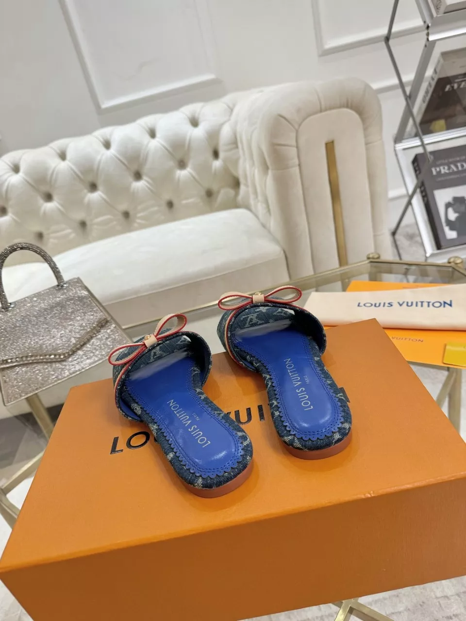 Versatile 1689 Louis Vuitton Slippers For Women