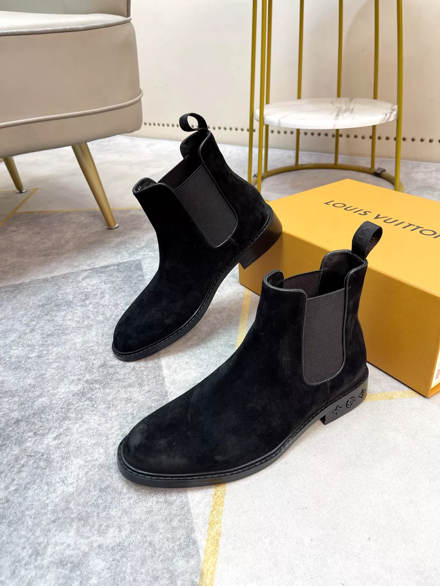 Versatile 1723 Louis Vuitton Boots For Men